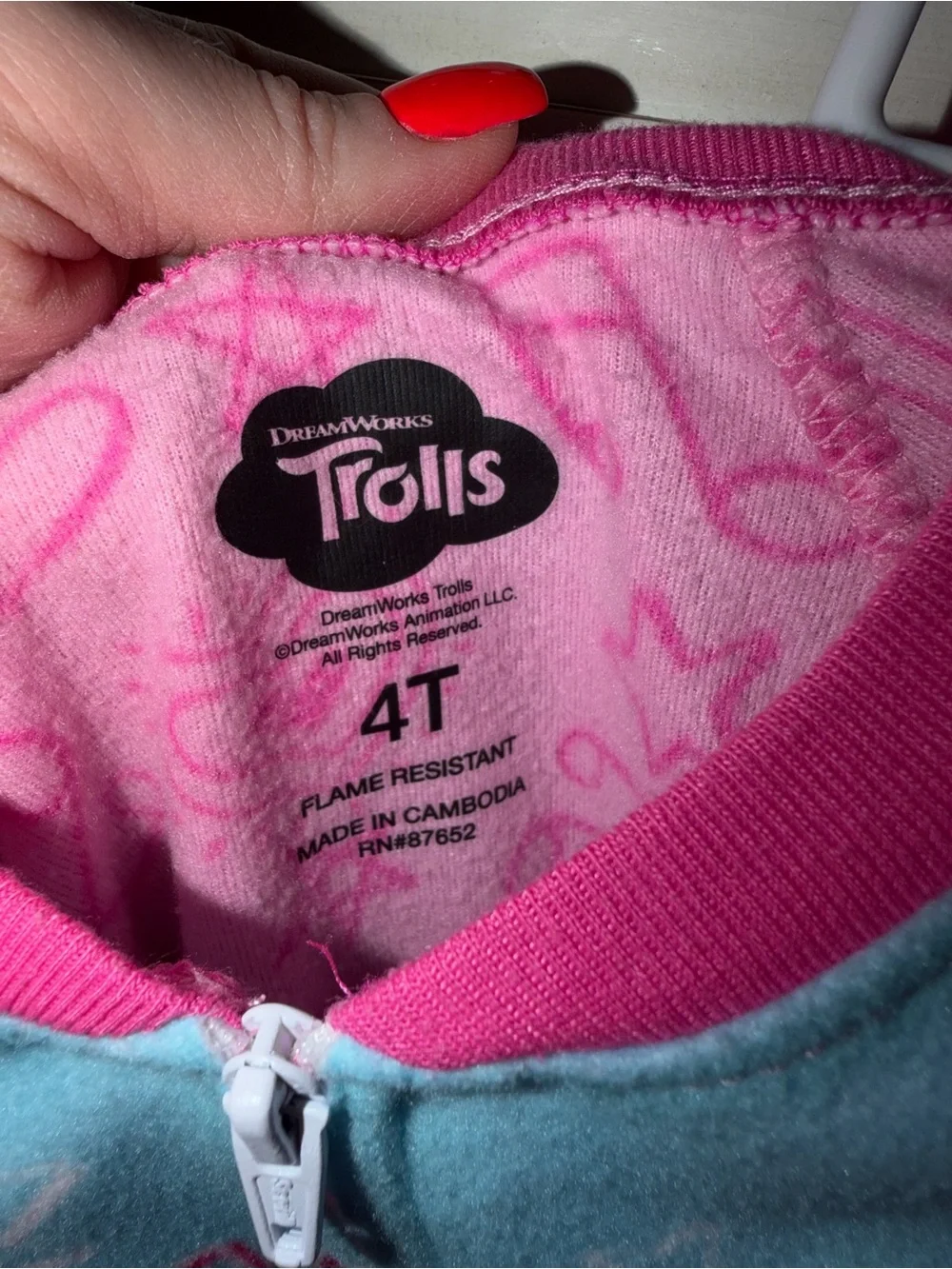 Dreamworks soft pink